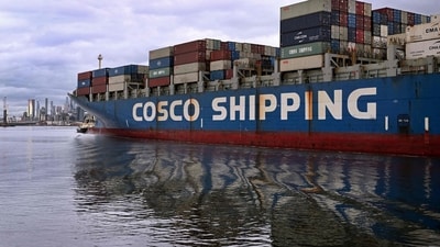 Representational Image: COSCO has maintained a decades-long intelligence-collection partnership with Beijing. (AFP) Representational Image: COSCO has maintained a decades-long intelligence-collection partnership with Beijing. (AFP)