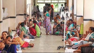According to the IMA, their payments amounting to over ₹1,200 crore were pending with the government against claims, with regards to the Ayushman Bharat scheme. (HT File) According to the IMA, their payments amounting to over ₹1,200 crore were pending with the government against claims, with regards to the Ayushman Bharat scheme. (HT File)