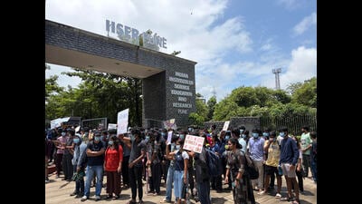 Director professor Sunil Bhagwat said the administration was working on mechanisms to address most demands. (HT) Director professor Sunil Bhagwat said the administration was working on mechanisms to address most demands. (HT)