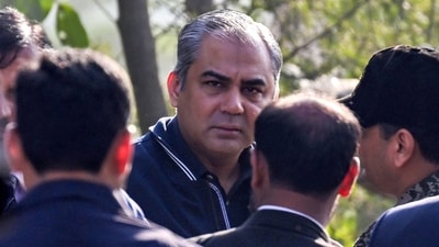 Mohsin Naqvi, PCB and ACC chairman. (AFP)