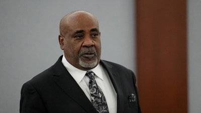 Duane "Keffe D" Davis in court for his murder trial related to the 1996 killing of rapper Tupac Shakur, at Clark County District Court Regional Justice Center in Las Vegas, Nevada.    John Locher/Pool via REUTERS (via REUTERS)
