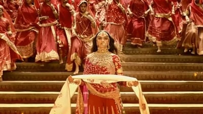 Deepika Padukone in a still from Padmaavat. Deepika Padukone in a still from Padmaavat.