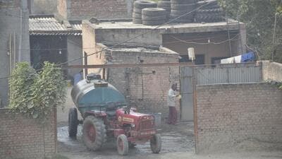 The case was originally filed by Prasoon Pant, who alleged that real estate developers in the region were drawing groundwater without authorisation. (HT Archive) The case was originally filed by Prasoon Pant, who alleged that real estate developers in the region were drawing groundwater without authorisation. (HT Archive)
