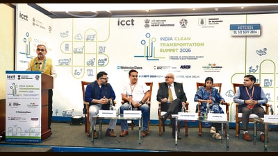 The panel on Day 1 of ICTS 2026 on Tuesday. The panel on Day 1 of ICTS 2026 on Tuesday.