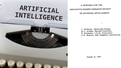 The proposal, dated August 31, 1955, was co-authored by McCarthy, Marvin L. Minsky, Nathaniel Rochester and Claude E. Shannon. The proposal, dated August 31, 1955, was co-authored by McCarthy, Marvin L. Minsky, Nathaniel Rochester and Claude E. Shannon.