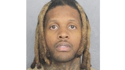 Rapper Lil Durk in a mughot released by Broward Sheriff's Office. (Broward Sheriff's Office)