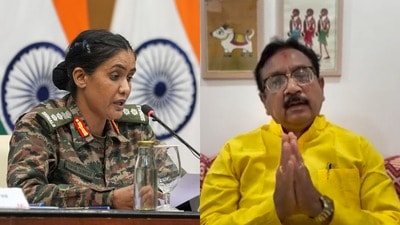 ভারতীয় সেনাবাহিনীর কর্নেল সোফিয়া কুরেশিকে নিয়ে বিতর্কিত মন্তব্যের জেরে মধ্যপ্রদেশের মন্ত্রী কুনওয়ার বিজয় শাহের বিরুদ্ধে মামলা চালানোর অনুমতি না দেওয়ার সিদ্ধান্তে সিলমোহর দিলেন রাজ্যপাল মঙ্গুভাই প্যাটেল। ভারতীয় সেনাবাহিনীর কর্নেল সোফিয়া কুরেশিকে নিয়ে বিতর্কিত মন্তব্যের জেরে মধ্যপ্রদেশের মন্ত্রী কুনওয়ার বিজয় শাহের বিরুদ্ধে মামলা চালানোর অনুমতি না দেওয়ার সিদ্ধান্তে সিলমোহর দিলেন রাজ্যপাল মঙ্গুভাই প্যাটেল।
