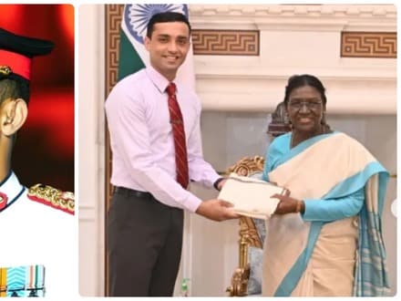 সেনাবাহিনী থেকে অবসর রাষ্ট্রপতির প্রাক্তন ADC মেজর ঋষভ সিং সাম্বিয়ালের