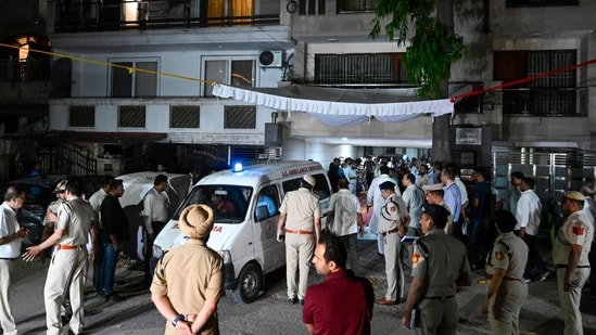 Additional sessions judge Ankit Singla of Saket Court framed the charges against the victim's former domestic help Rahul Meena and set the date for prosecution evidence for September 9. (HT Photo)