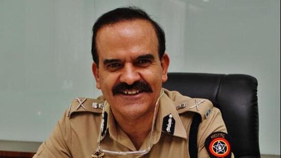 Former Mumbai police commissioner Param Bir Singh. (HT ARCHIVE)