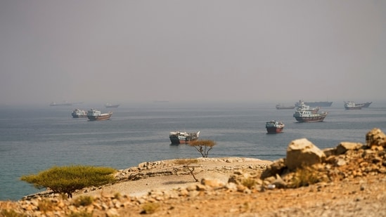 A report had suggested that Trump was mulling strikes in the Strait of Hormuz.