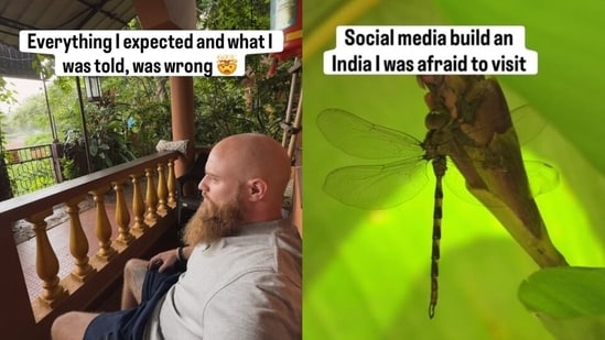 Expecting chaos, he found kindness: Robert says India changed how he judges places. (Instagram/ der_mann_mit_dem_bart)
