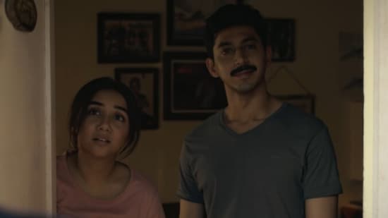 Prajakta Koli in a still from Operation Safed Sagar.