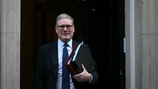 Keir Starmer announced his resignation as UK PM on June 22, 2026.(File Photo/AFP)