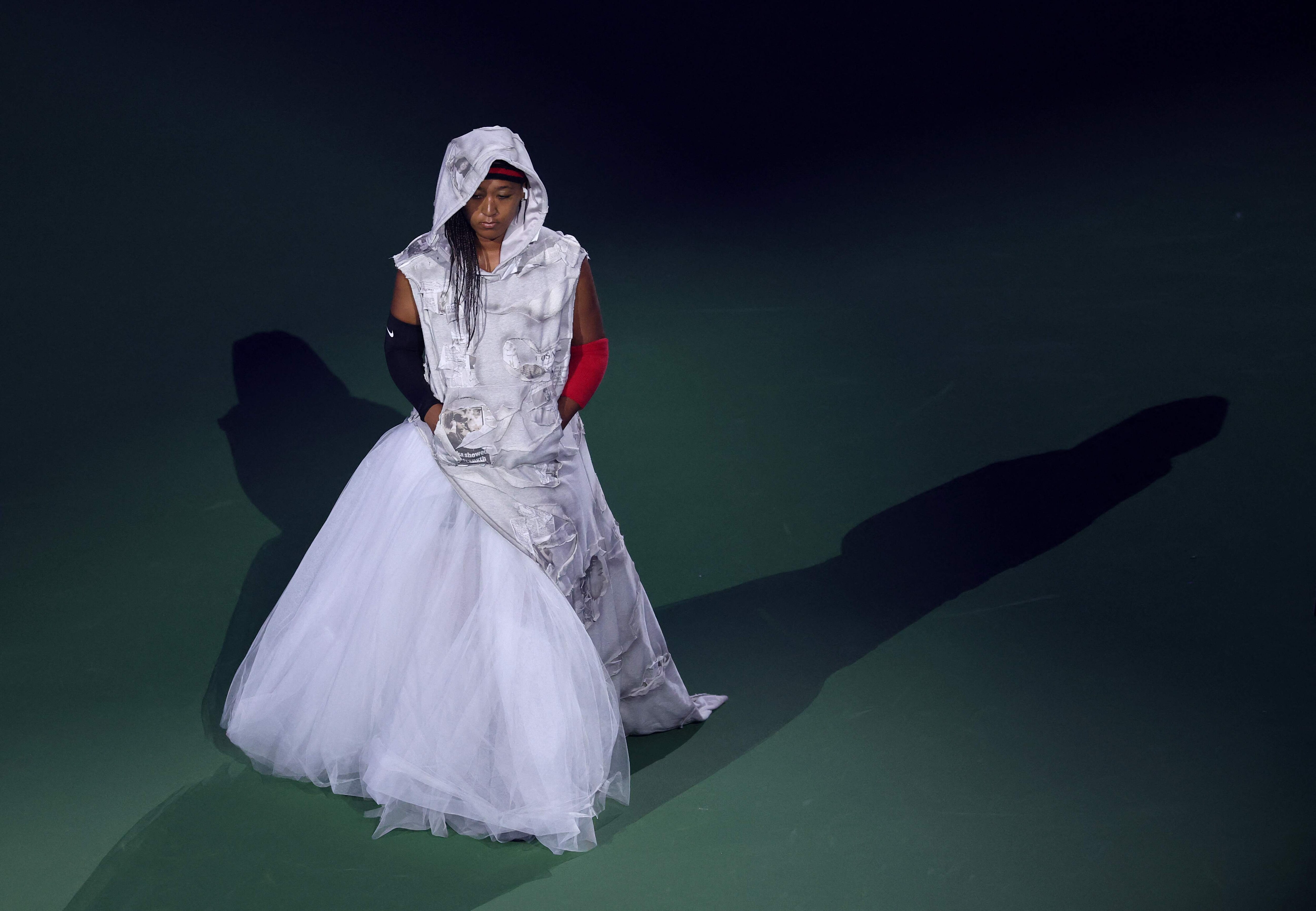 NEW YORK, NEW YORK - AUGUST 31: Naomi Osaka of Japan walks onto the court against Anastasia Zakharova during their Women's Singles First Round match on Day Two of the 2026 US Open at USTA Billie Jean King National Tennis Center on August 31, 2026 in the Flushing neighborhood of the Queens borough of New York City. Julian Finney/Getty Images/AFP (Photo by JULIAN FINNEY / GETTY IMAGES NORTH AMERICA / Getty Images via AFP) (Getty Images via AFP) NEW YORK, NEW YORK - AUGUST 31: Naomi Osaka of Japan walks onto the court against Anastasia Zakharova during their Women's Singles First Round match on Day Two of the 2026 US Open at USTA Billie Jean King National Tennis Center on August 31, 2026 in the Flushing neighborhood of the Queens borough of New York City. Julian Finney/Getty Images/AFP (Photo by JULIAN FINNEY / GETTY IMAGES NORTH AMERICA / Getty Images via AFP) (Getty Images via AFP)