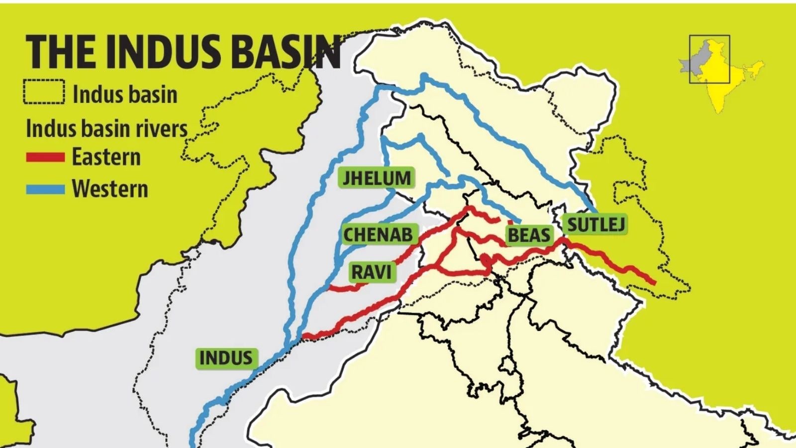 When India and Pakistan became countries, the boundary cut across the Indus system and its network of canals, headworks and irrigation infrastructure. (Kapil Narang/ HT.com) When India and Pakistan became countries, the boundary cut across the Indus system and its network of canals, headworks and irrigation infrastructure. (Kapil Narang/ HT.com)