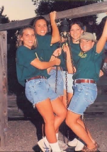 Jenny Lupton and her friends (Image provided by Angela Clark Little) Jenny Lupton and her friends (Image provided by Angela Clark Little)