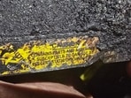 US Iran war | Sept 2 highlights: A person holds a fragment of a projectile bearing a warning in English at a site that Iranian media said was hit in a US strike in Kuhestak, southern Iran, early Wednesday.