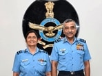 Air Vice Marshal Shakti Sharma, left, assumes the appointment of Assistant Chief of the Air Staff (Education), becoming the first woman officer from the non-medical branch of the Indian Armed Forces to attain the rank of Air Vice Marshal or equivalent.(@IAF_MCC)