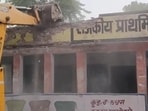The Government Primary School, located in the Bagru Assembly constituency, was declared unsafe in September 2025. (X/VishwasSharma_)
