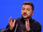 Ukraine's President Volodymyr Zelensky.