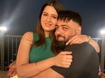 Badshah with Isha.