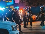 Minneapolis shooting videos show a heavy police response near East Grant Street after two officers and several others were injured Wednesday.