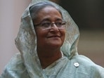 Former Bangladesh prime minister Sheikh Hasina. 