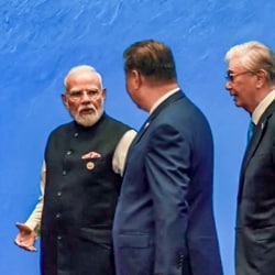 With Shehbaz Sharif in attendance, Modi calls out 'double standards' on terrorism at SCO.
