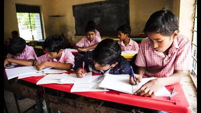 Annual ACER reports show that across India, students cannot read or solve mathematical problems at several levels below their own, and UDISE surveys underline serious problems of dropout at the secondary school level. (Shutterstock) Annual ACER reports show that across India, students cannot read or solve mathematical problems at several levels below their own, and UDISE surveys underline serious problems of dropout at the secondary school level. (Shutterstock)