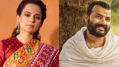 Kangana Ranaut urges audience to watch Hanuman Ansh. Kangana Ranaut urges audience to watch Hanuman Ansh.