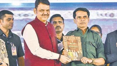 He surrendered last year alongside 60 armed Maoist before the Maharashtra chief minister Devendra Fadnavis. (PTI) He surrendered last year alongside 60 armed Maoist before the Maharashtra chief minister Devendra Fadnavis. (PTI)