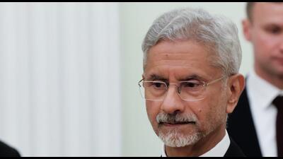 Indian foreign minister Subrahmanyam Jaishankar was at the Kremlin in Moscow last month (Sergei Karpukhin/Pool Sputnik Kr) Indian foreign minister Subrahmanyam Jaishankar was at the Kremlin in Moscow last month (Sergei Karpukhin/Pool Sputnik Kr)