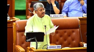 Out of the 398km from border pillar number 32 to 130, 55km has been fenced in the state, said Manipur home minister. (HT Sourced Photo)