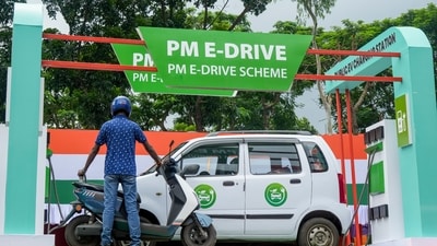 The study found that domestic cell manufacturing could increase direct EV-related employment from 4.3 million to 7.2 million by 2040. (PTI/Representational) The study found that domestic cell manufacturing could increase direct EV-related employment from 4.3 million to 7.2 million by 2040. (PTI/Representational)