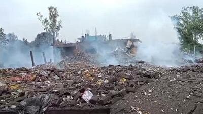 Police and administrative teams are continuing debris removal operations in the affected village in search of people feared missing. (File) Police and administrative teams are continuing debris removal operations in the affected village in search of people feared missing. (File)