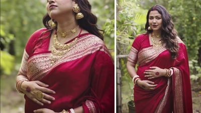 বেবি বাম্প আগলে সোহিনী, ‘ভালোবাসা বেঁচে আছে…’, বার্তা হবু মায়ের! কবে আসছে সন্তান বেবি বাম্প আগলে সোহিনী, ‘ভালোবাসা বেঁচে আছে…’, বার্তা হবু মায়ের! কবে আসছে সন্তান