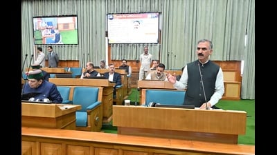 Sukhu mentioned that efforts had been made to plan a ropeway for Shimla as well. (HT Photo) Sukhu mentioned that efforts had been made to plan a ropeway for Shimla as well. (HT Photo)
