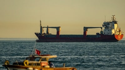 Istanbul ship collision: 10 crew unaccounted for after crash in Sea of Marmara. (AFP)