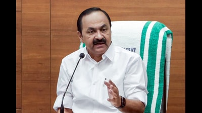 The chief minister, at a press briefing in Thiruvananthapuram, stressed that he and his party, the Congress, stand opposed to the remarks. (ANI Video Grab) The chief minister, at a press briefing in Thiruvananthapuram, stressed that he and his party, the Congress, stand opposed to the remarks. (ANI Video Grab)