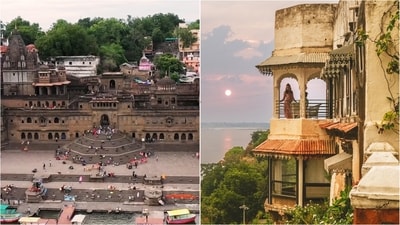 Ahilya Fort, steeped in history and heritage, transforms a simple stay into a cultural immersion. (Instagram/@ahilya.fort) Ahilya Fort, steeped in history and heritage, transforms a simple stay into a cultural immersion. (Instagram/@ahilya.fort)