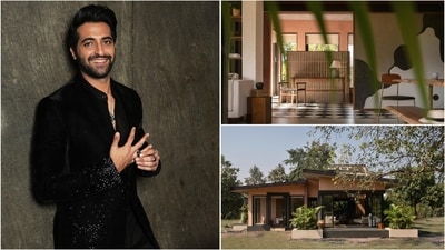 Akshay Oberoi's newly completed farmhouse in Karjat features earthy tones and tropical minimalism. Akshay Oberoi's newly completed farmhouse in Karjat features earthy tones and tropical minimalism.