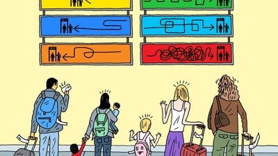 Programs like TSA PreCheck, Clear and Global Entry, which basically let you cut the line. You might not even have to pay for them given certain credit-card perks. Programs like TSA PreCheck, Clear and Global Entry, which basically let you cut the line. You might not even have to pay for them given certain credit-card perks.
