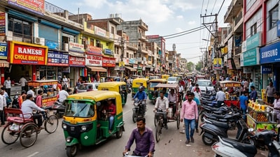The founder pointed out that around 25 lakh people live across 129 square kilometres in West Delhi. (Gemini AI/Representational image) The founder pointed out that around 25 lakh people live across 129 square kilometres in West Delhi. (Gemini AI/Representational image)