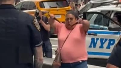 Pamela Cisneros, who had a history of mental health challenges, fatally stabbed a woman and injured a man in Times Square. Pamela Cisneros, who had a history of mental health challenges, fatally stabbed a woman and injured a man in Times Square.