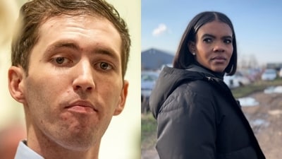 Candace Owens posted a chilling declaration after Tyler Robinson entered a 'not guilty' plea in Charlie Kirk's case. (X/@RhetoricRevolt, Facebook/Candace Owens) Candace Owens posted a chilling declaration after Tyler Robinson entered a 'not guilty' plea in Charlie Kirk's case. (X/@RhetoricRevolt, Facebook/Candace Owens)
