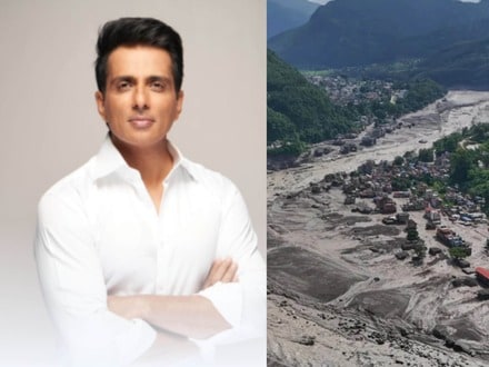 নেপালে সাহায্য নিয়ে পৌঁছলেন সোনু সুদ। 