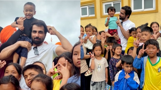Sonu Sood reaches Nepal to help the flood victims.