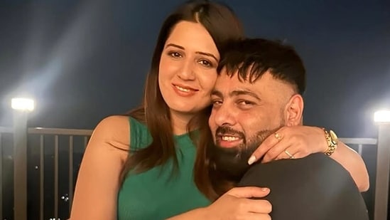 Badshah with Isha.