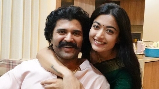 Vijay Deverakonda and Rashmika Mandanna